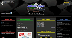 Desktop Screenshot of deltasimracing.com